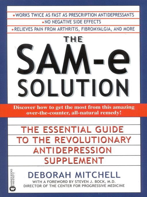 Title details for The SAM-e Solution by Deborah Mitchell - Available